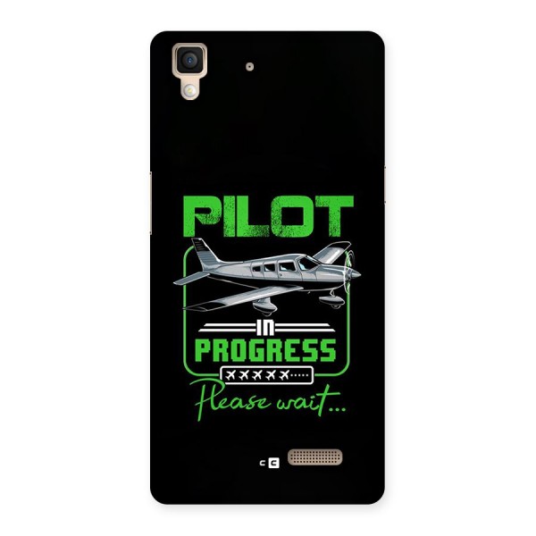 Pilot in Progress Back Case for Oppo R7