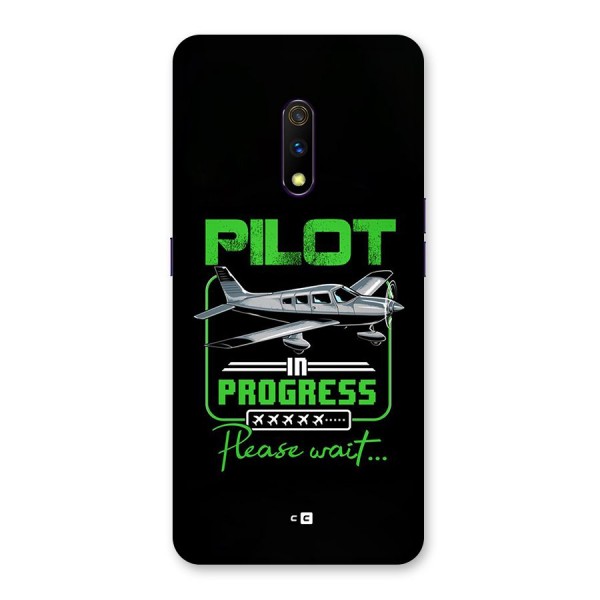 Pilot in Progress Back Case for Realme X