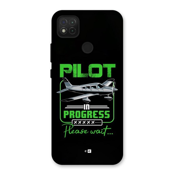 Pilot in Progress Back Case for Redmi 9