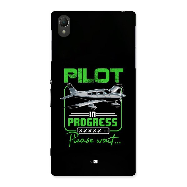 Pilot in Progress Back Case for Xperia Z1