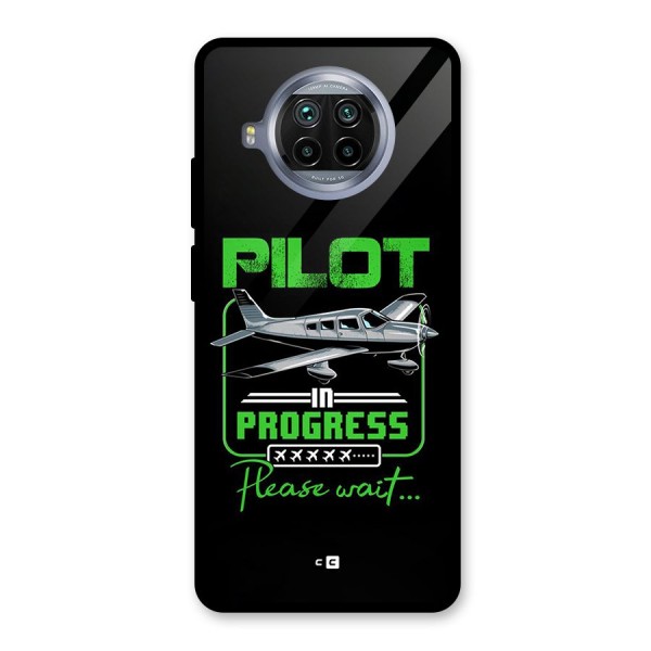 Pilot in Progress Glass Back Case for Mi 10i