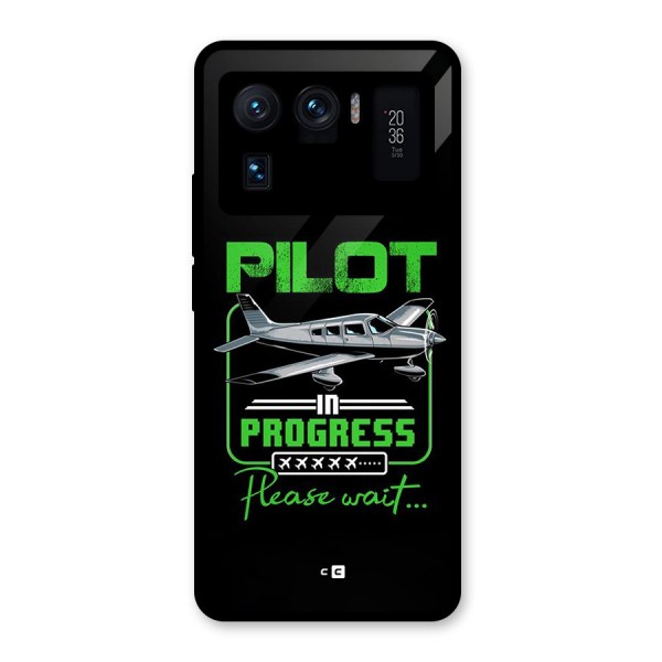 Pilot in Progress Glass Back Case for Mi 11 Ultra