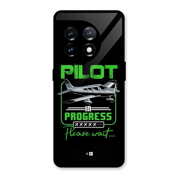 Pilot in Progress Glass Back Case for OnePlus 11
