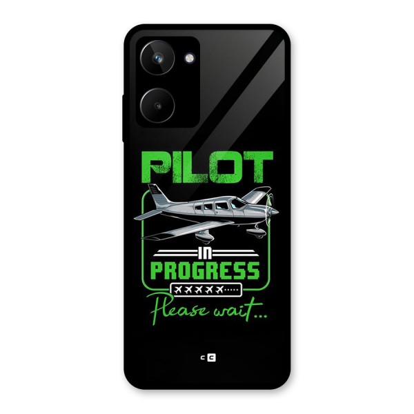 Pilot in Progress Glass Back Case for Realme 10