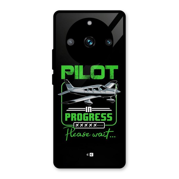 Pilot in Progress Glass Back Case for Realme 11 Pro