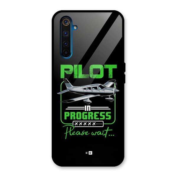 Pilot in Progress Glass Back Case for Realme 6 Pro