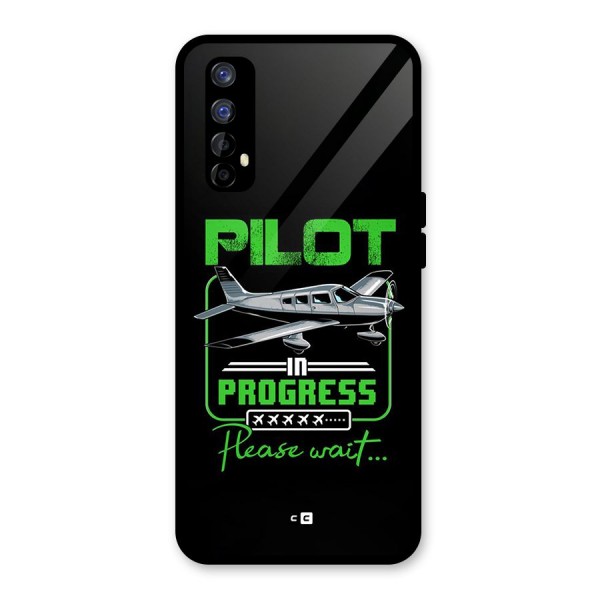 Pilot in Progress Glass Back Case for Realme 7