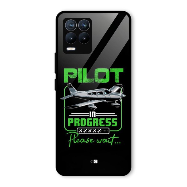 Pilot in Progress Glass Back Case for Realme 8 Pro