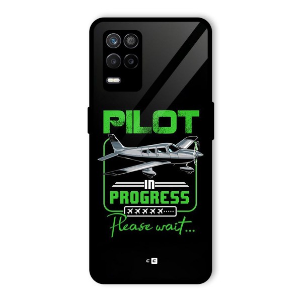 Pilot in Progress Glass Back Case for Realme 9 5G