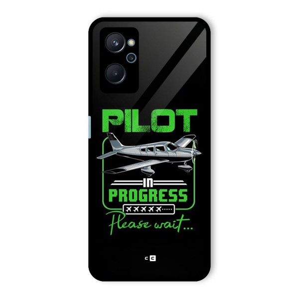 Pilot in Progress Glass Back Case for Realme 9i