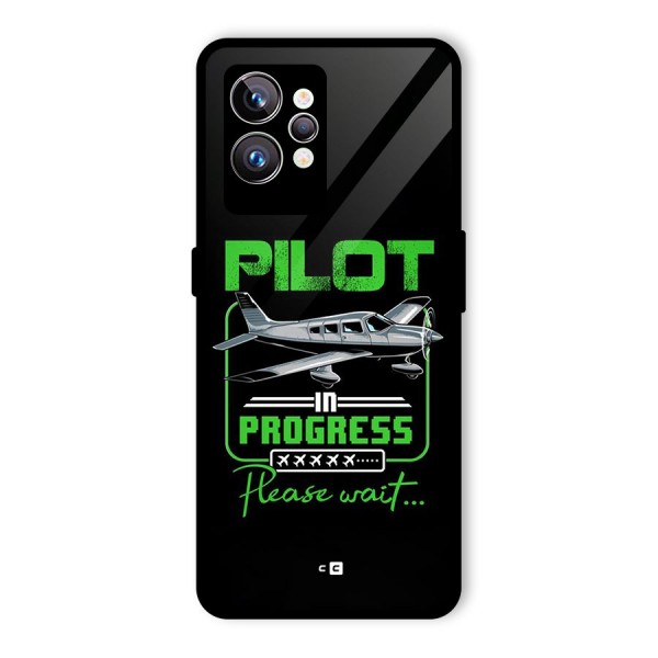 Pilot in Progress Glass Back Case for Realme GT2 Pro