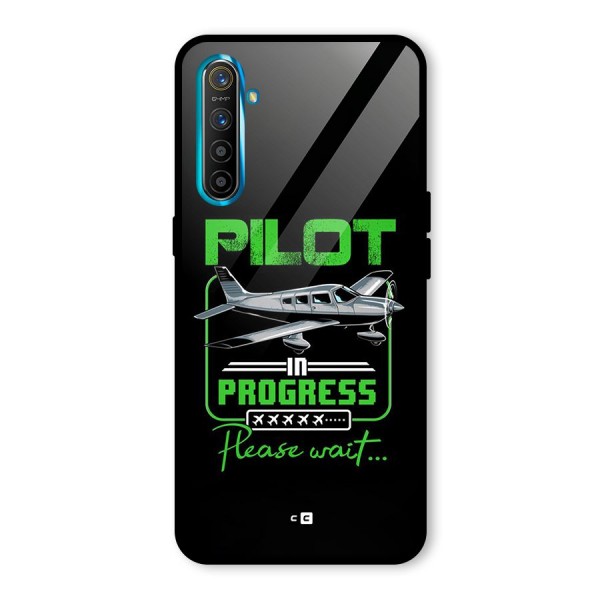 Pilot in Progress Glass Back Case for Realme X2