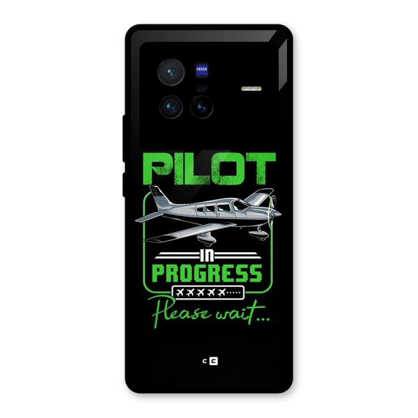 Pilot in Progress Glass Back Case for Vivo X80