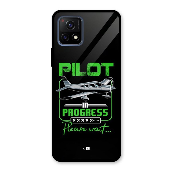 Pilot in Progress Glass Back Case for Vivo Y72 5G