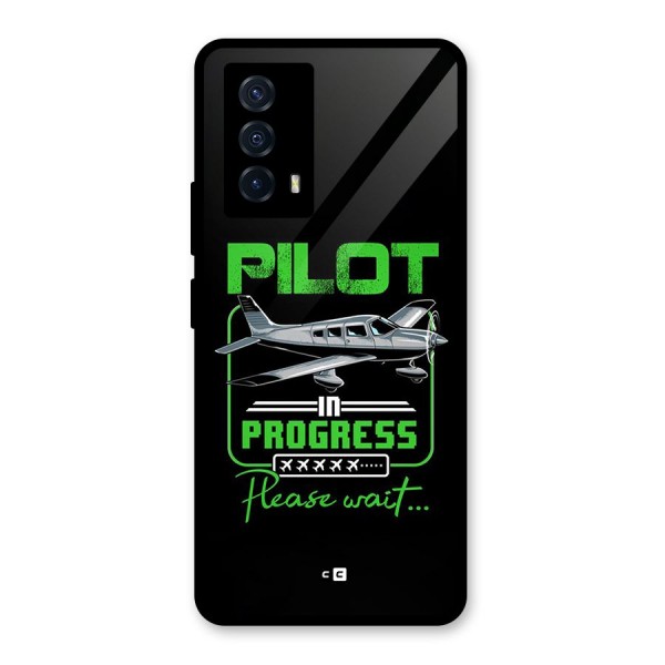 Pilot in Progress Glass Back Case for Vivo iQOO Z5