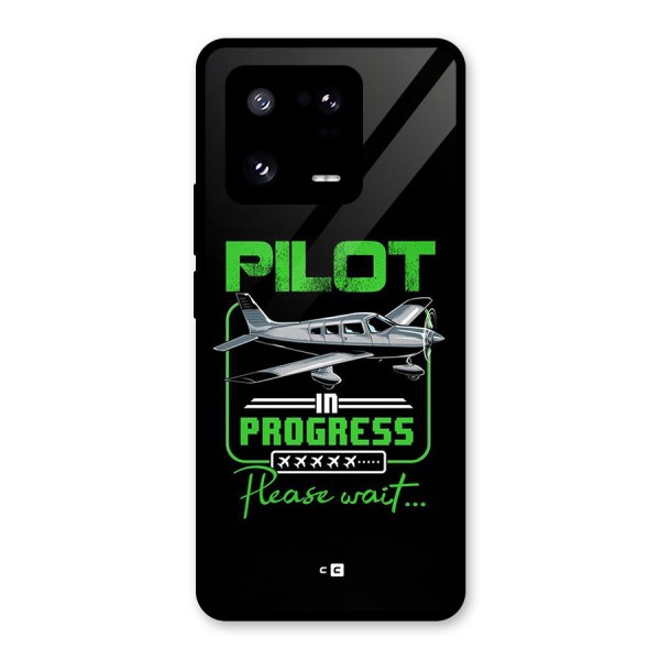 Pilot in Progress Glass Back Case for Xiaomi 13 Pro