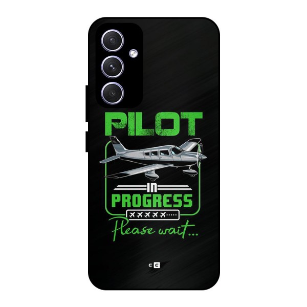 Pilot in Progress Metal Back Case for Galaxy A54