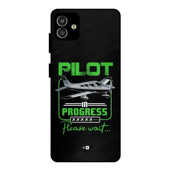 Pilot in Progress Metal Back Case for Galaxy M13 5G