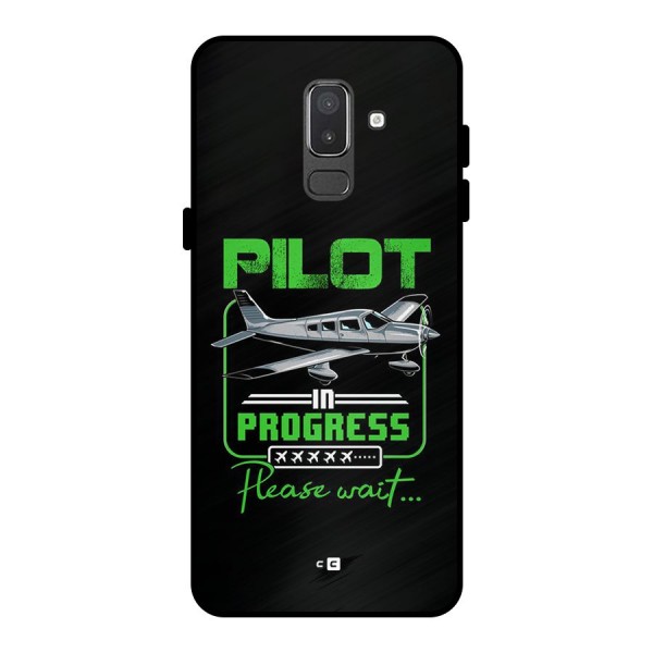 Pilot in Progress Metal Back Case for Galaxy On8 (2018)