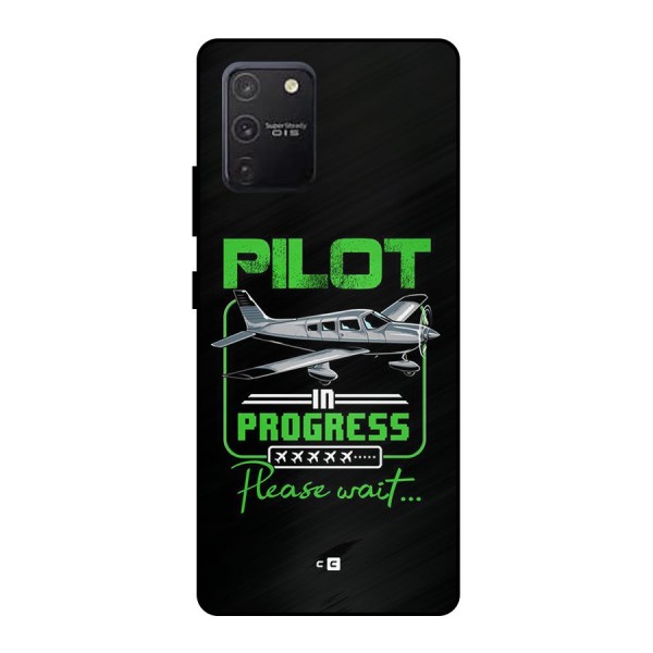 Pilot in Progress Metal Back Case for Galaxy S10 Lite