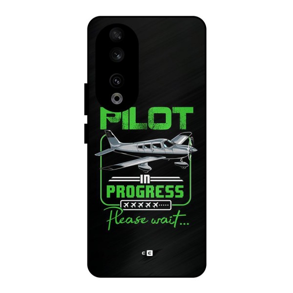 Pilot in Progress Metal Back Case for Honor 90