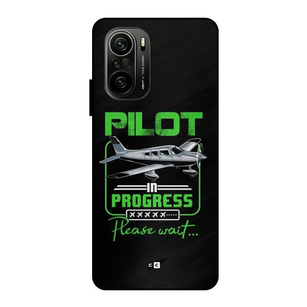 Pilot in Progress Metal Back Case for Mi 11X Pro