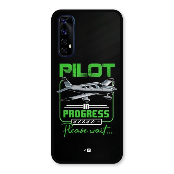 Pilot in Progress Metal Back Case for Realme 7