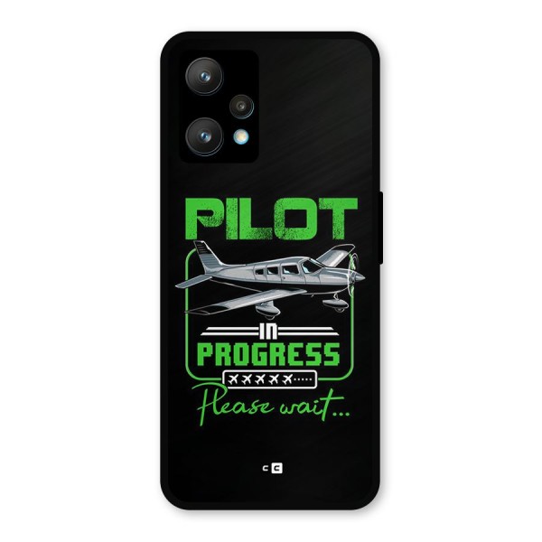 Pilot in Progress Metal Back Case for Realme 9