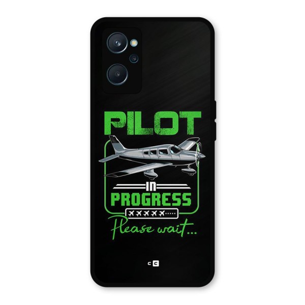 Pilot in Progress Metal Back Case for Realme 9i