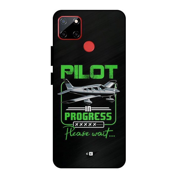 Pilot in Progress Metal Back Case for Realme C12