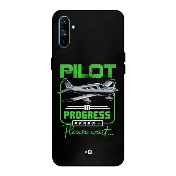 Pilot in Progress Metal Back Case for Realme C3