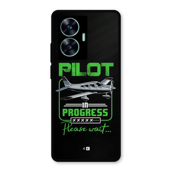 Pilot in Progress Metal Back Case for Realme C55