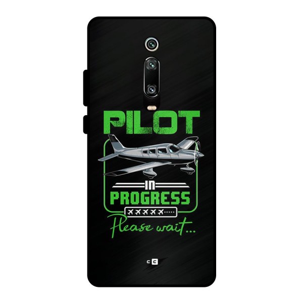 Pilot in Progress Metal Back Case for Redmi K20