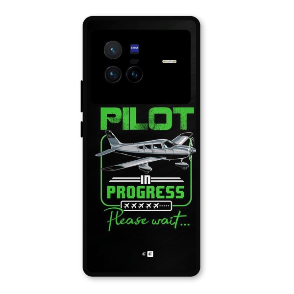 Pilot in Progress Metal Back Case for Vivo X80