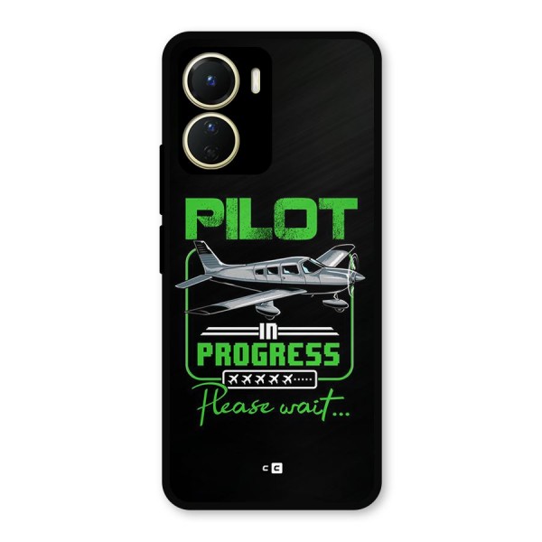 Pilot in Progress Metal Back Case for Vivo Y16