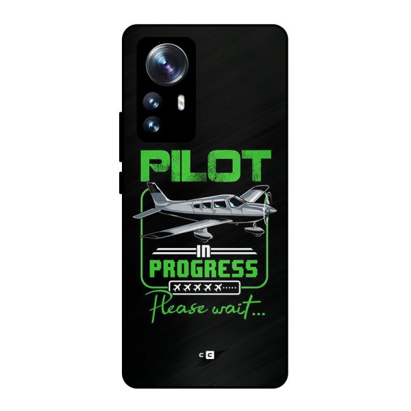 Pilot in Progress Metal Back Case for Xiaomi 12 Pro