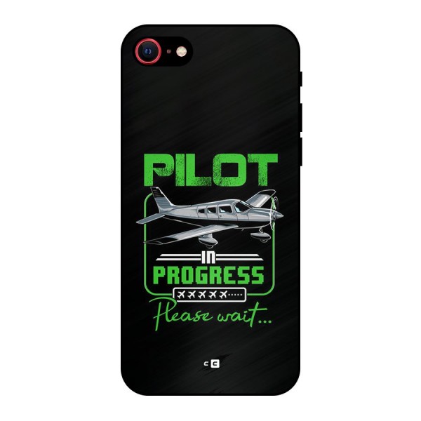 Pilot in Progress Metal Back Case for iPhone SE 2020