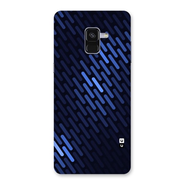 Pipe Shades Pattern Printed Back Case for Galaxy A8 Plus