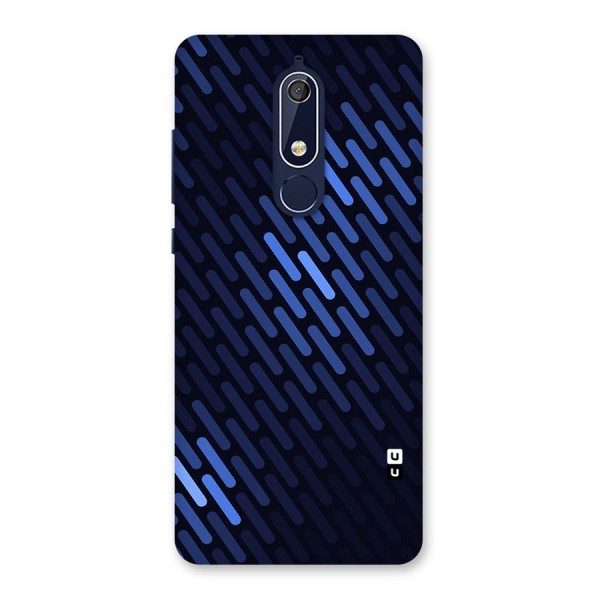 Pipe Shades Pattern Printed Back Case for Nokia 5.1