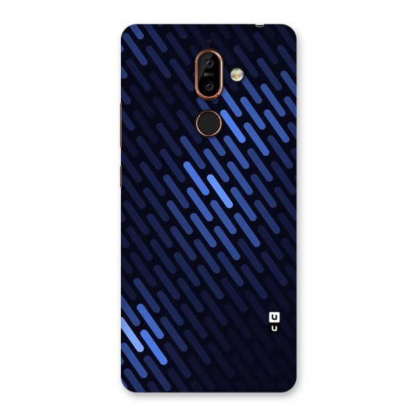 Pipe Shades Pattern Printed Back Case for Nokia 7 Plus