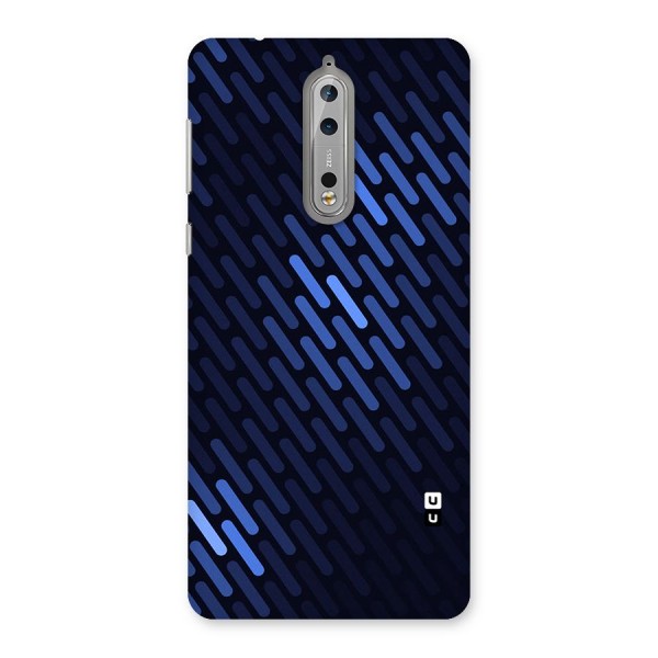 Pipe Shades Pattern Printed Back Case for Nokia 8