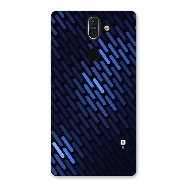 Pipe Shades Pattern Printed Back Case for Nokia 8 Sirocco