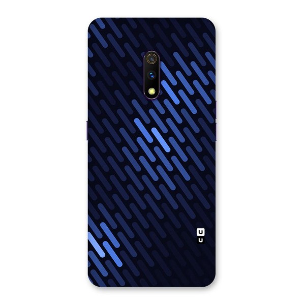 Pipe Shades Pattern Printed Back Case for Realme X