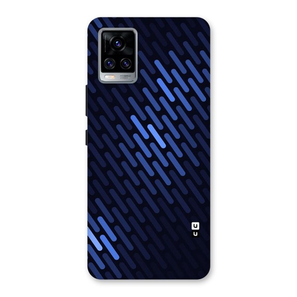 Pipe Shades Pattern Printed Back Case for Vivo V20 Pro