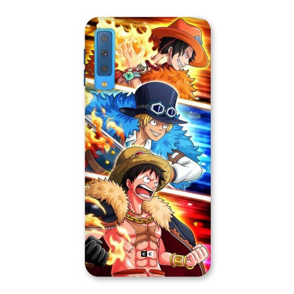 Pirate Brothers Back Case for Galaxy A7 (2018)