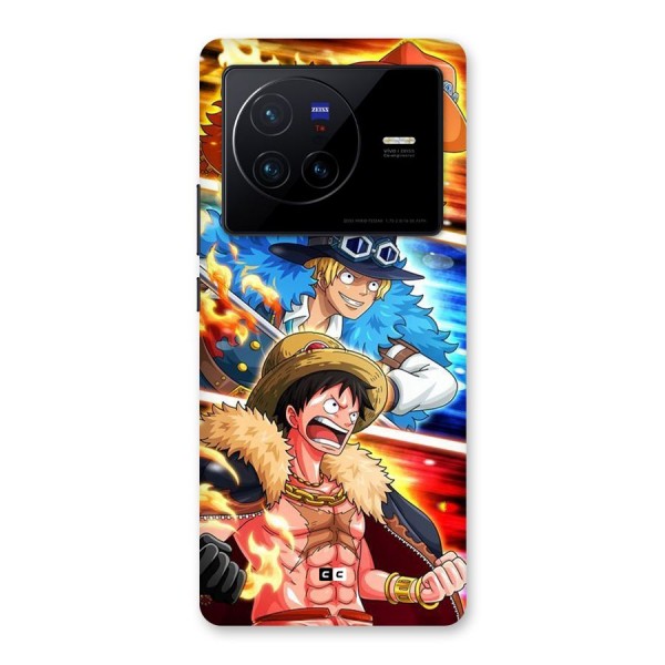 Pirate Brothers Back Case for Vivo X80