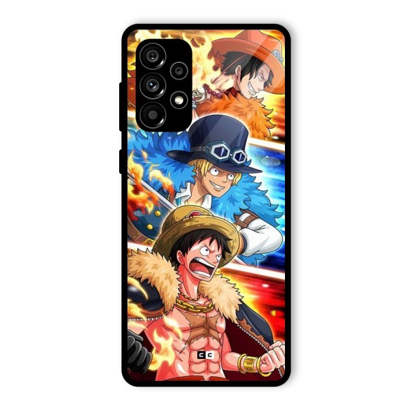 Pirate Brothers Glass Back Case for Galaxy A73 5G