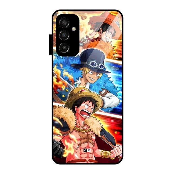 Pirate Brothers Glass Back Case for Galaxy F13