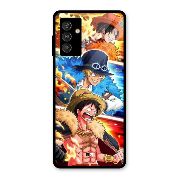 Pirate Brothers Glass Back Case for Galaxy M13