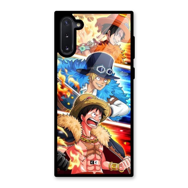 Pirate Brothers Glass Back Case for Galaxy Note 10